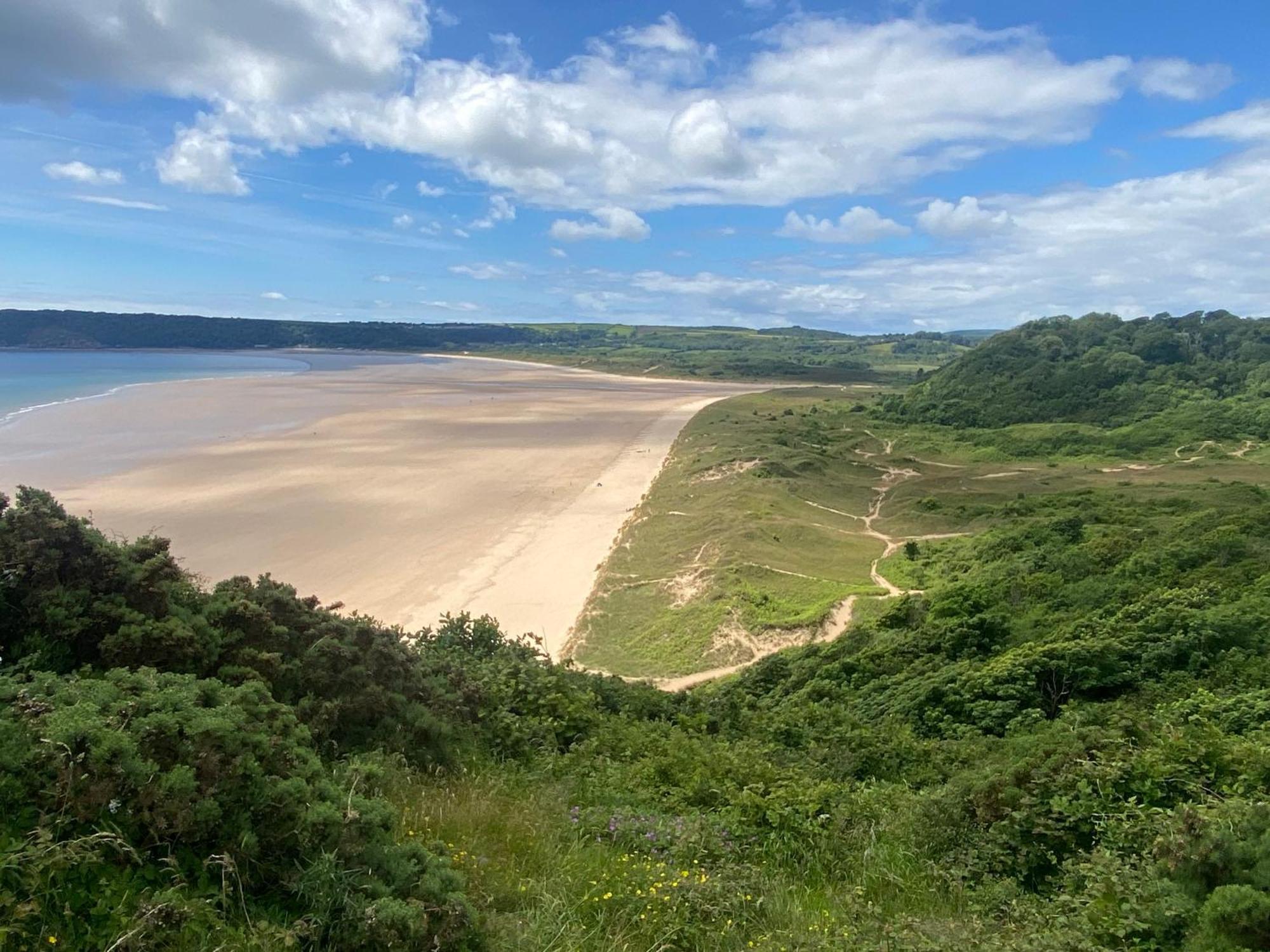 44 Gower Holiday Village Ty Gwyr Cosy 2 Bedroom Chalet Swansea Bagian luar foto